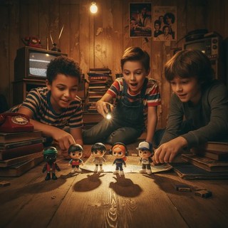 Bonecos Colecionáveis Stranger Things | Miniatura | Presente | Geek | Miniatura | Kit ou Avulso