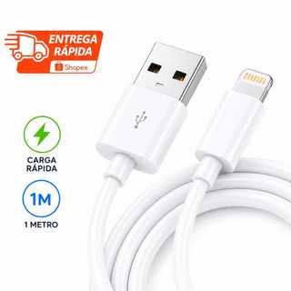 Cabo Lightning Turbo 1 Metro Carregamento Rápido modelos 5 ao 14