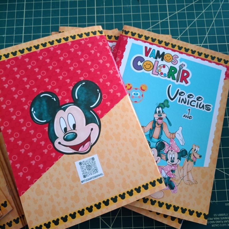 Livro Revista de Colorir Personalizada A5 | Lembrancinha Festa Infantil | Tema Personalizado | Kit Colorir | Aniversário