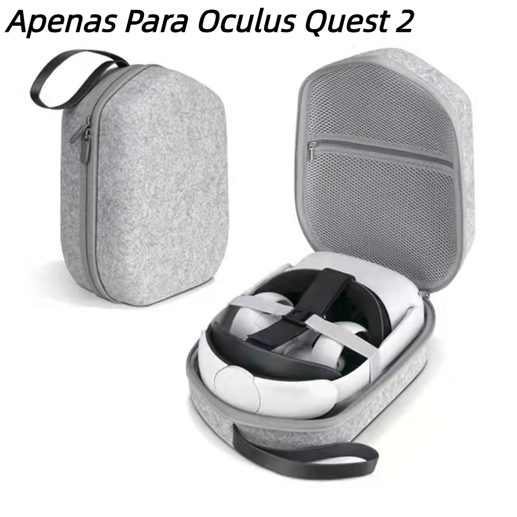 Para Estojo De Transporte Rígido Compatível Com Oculus Meta Quest 2 , Para Acessórios Vr , Viagens E Armazenamento