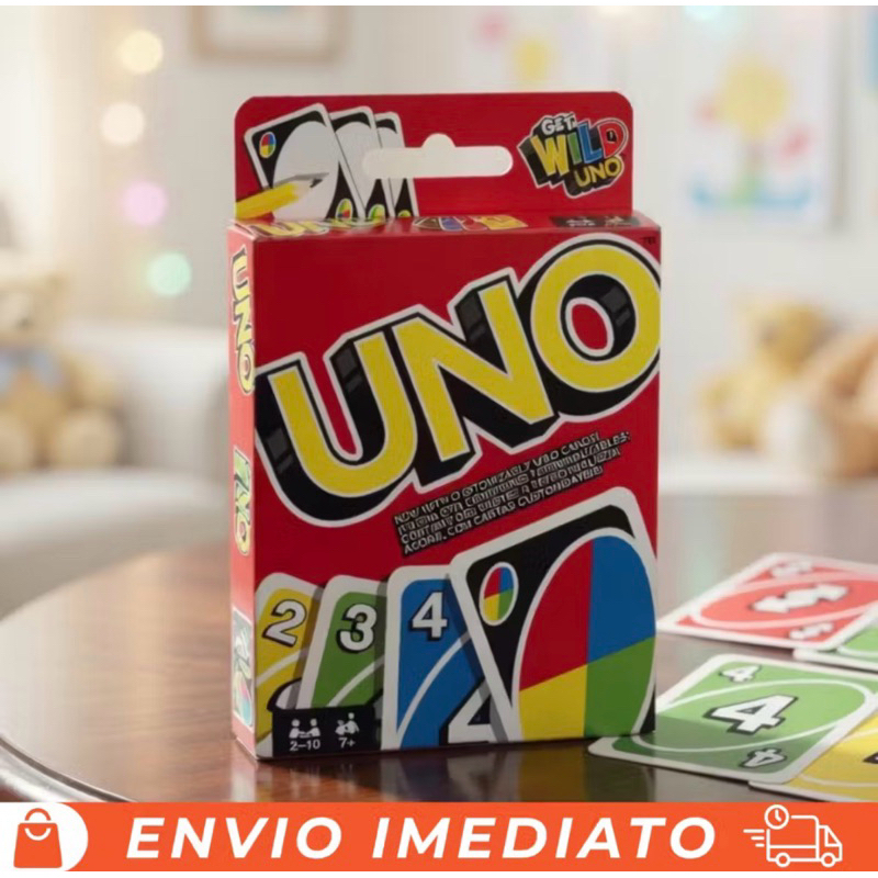 Jogo Uno Clássico Original 108 Cartas Baralho Criança Adulto Alta Qualidade