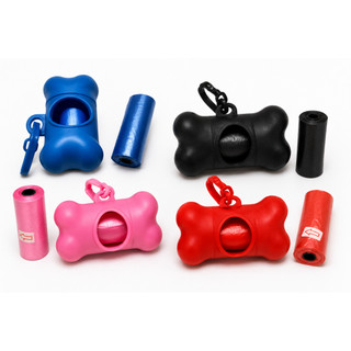 Kit Cata Caca Com 2 Refis Sacos Porta Saquinho Pet Cães Gatos Cachorro Recolher Coco higiene fezes