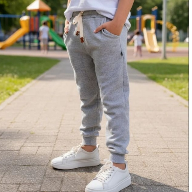 Calça Moletom Juvenil Flanelada Estilo Jogger Menino Escola Meia Estação Tamanhos 10 12 14 16 Anos