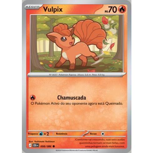Vulpix - Pokémon - Trading Card Game - Caos Ascendentes