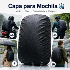Capa de Mochila Impermeável À Prova D'Água Para Ciclismo Caminhada Viagem Campig Trilhas