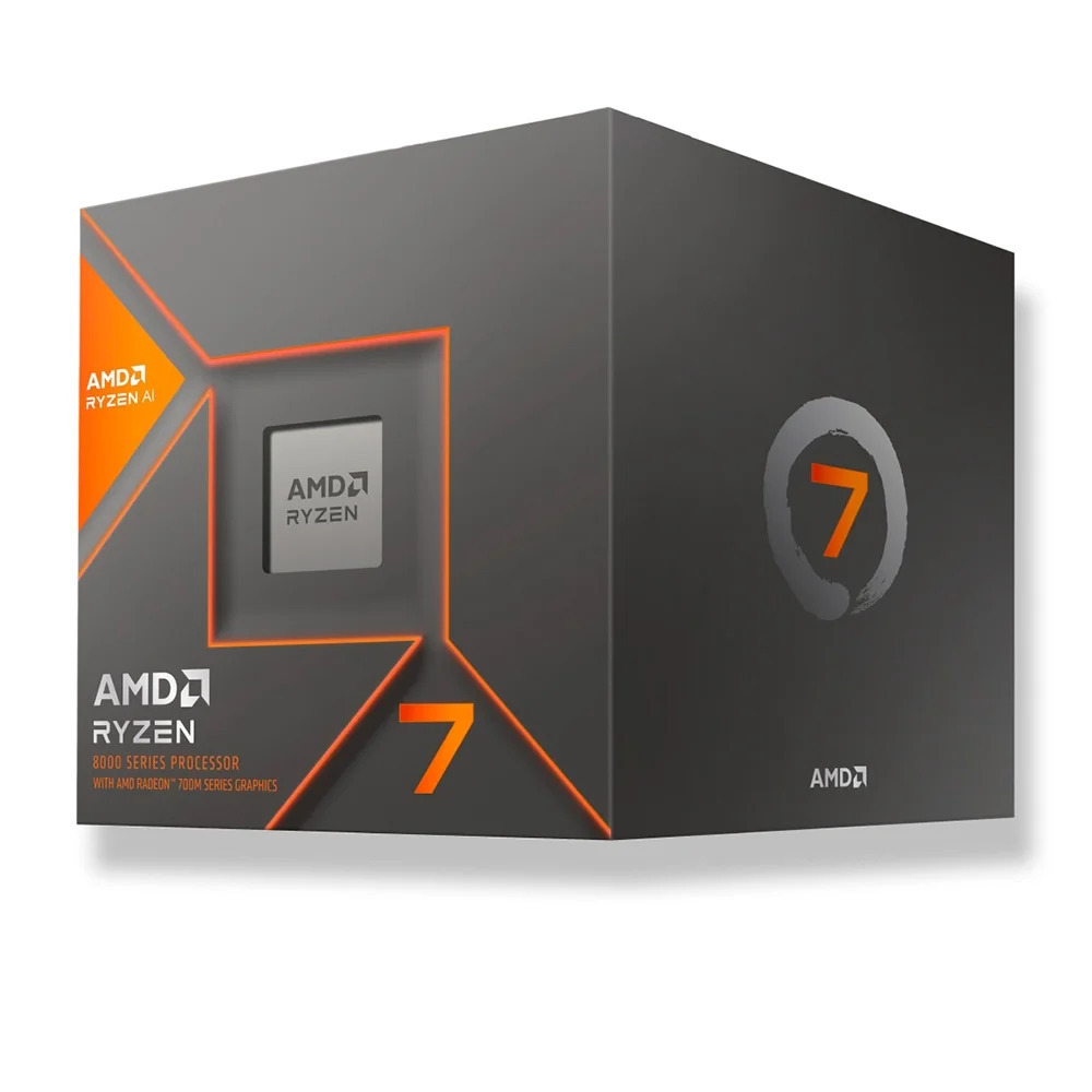 Processador AMD Ryzen 7 8700G, Octa-Core, 16 Threads, AM5, Vídeo Integrado, com Cooler - Lacrado e com nota fiscal