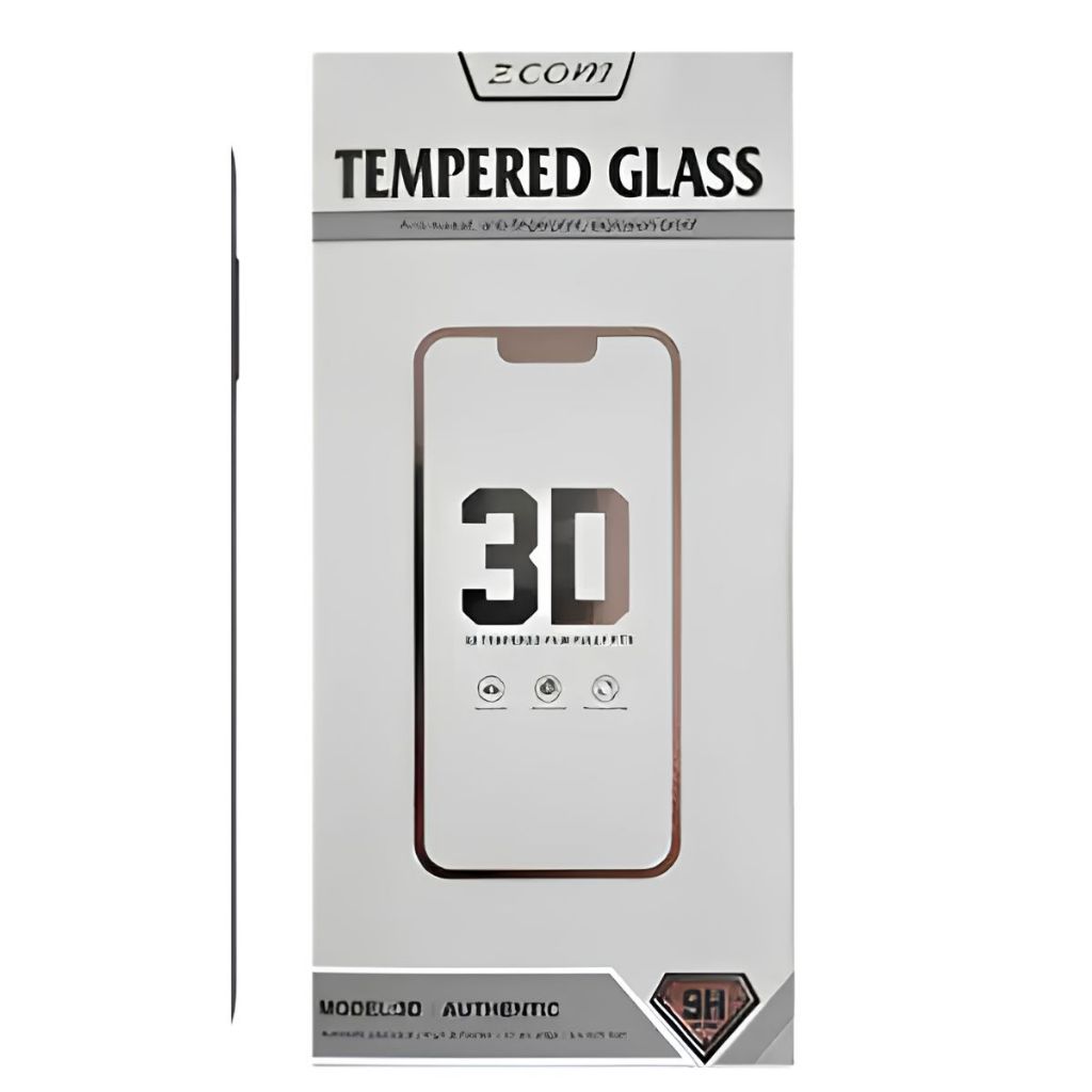 Caixa com 25 Películas de Vidro Temperado 3D Full Cover Motorola Moto G05 G15 G2