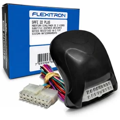Módulo de Vidro Elétrico 2 Vidros Flexitron Safe22 Plus Universal Com Antiesmagamento