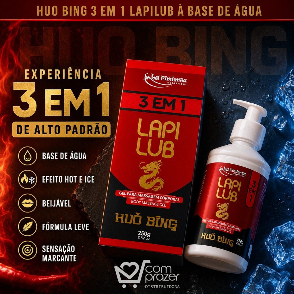 GEL LAPILUB EFEITO HOT & ICE