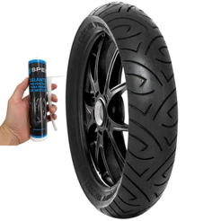 PNEU TRASEIRO 130/70-17 62S PIRELLI SPORT DEMON On Road TL USO SEM CAMARA + SELANTE FURO Twister Fazer250 NINJA 250