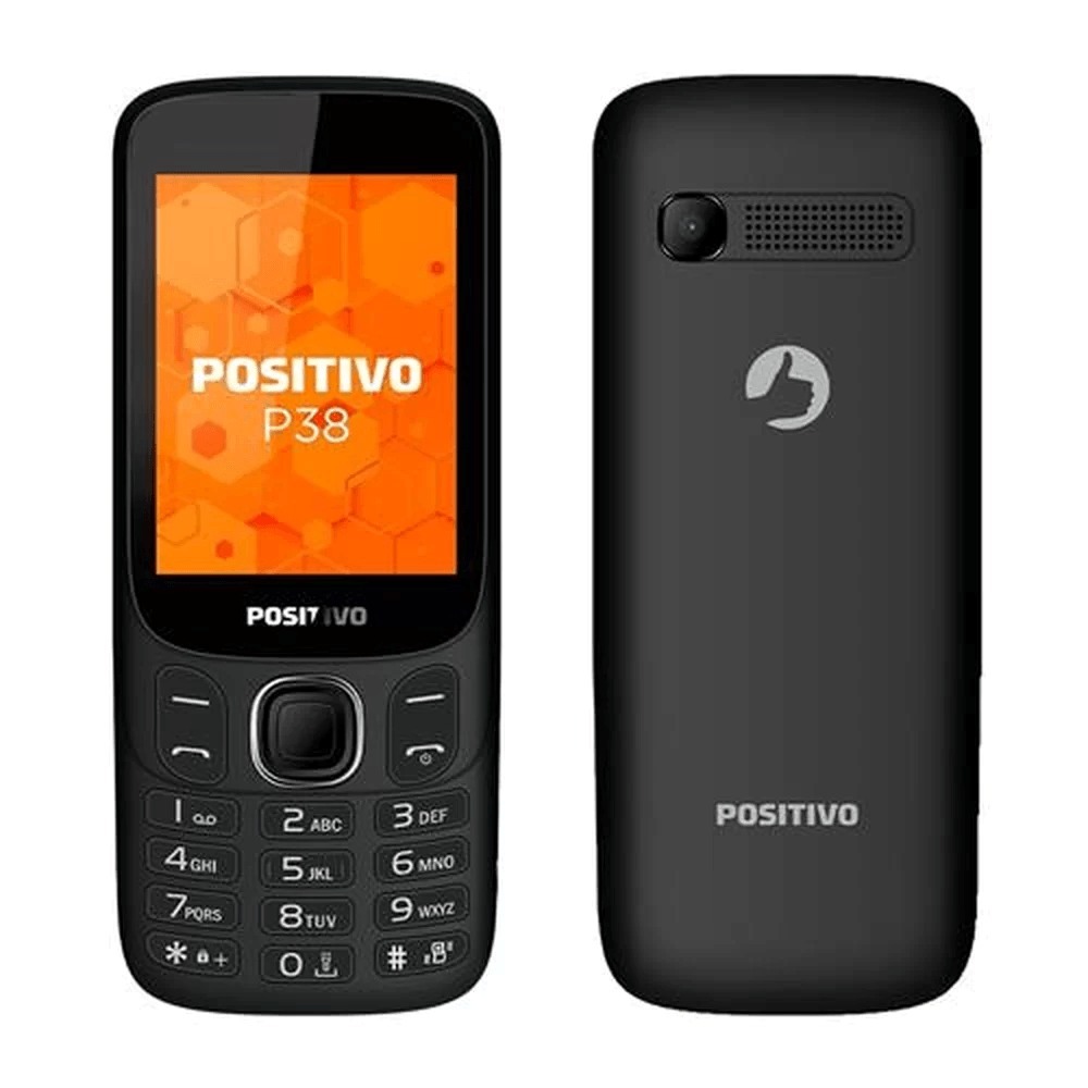 Celular Positivo P38 Dual Chip 3G Bluetooth Rádio Fm