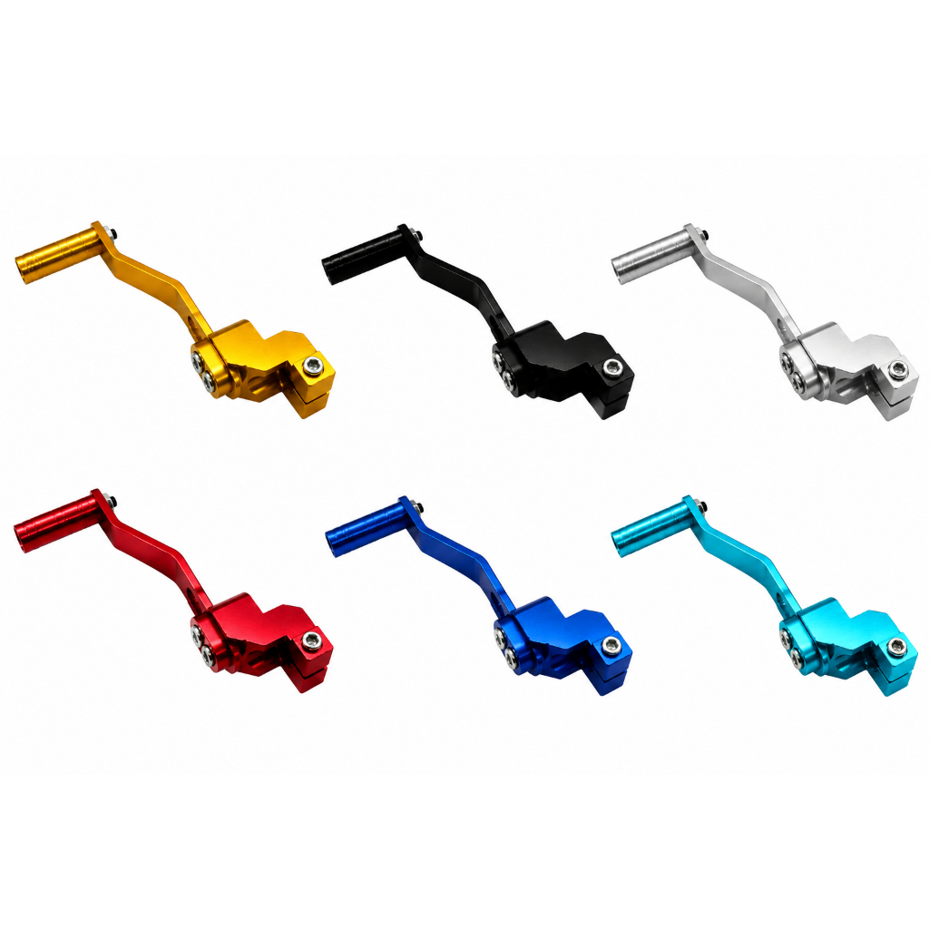 Pedal de Marcha Câmbio Passador Esportivo Alumínio Cg Fan Titan Ybr Bros Pop