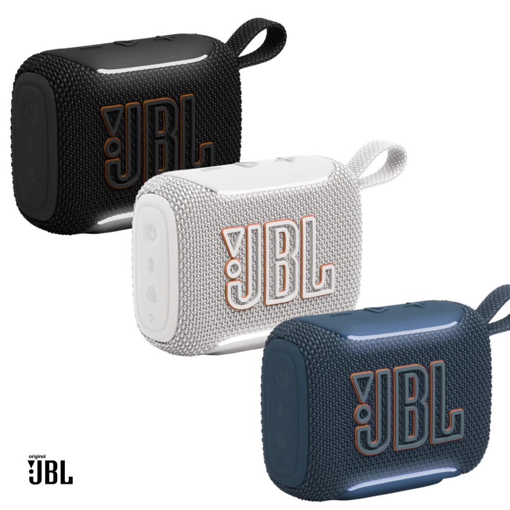 Caixa de Som GO 5 Portátil Bluetooth e Auracast Preta Azul Branca JBL
