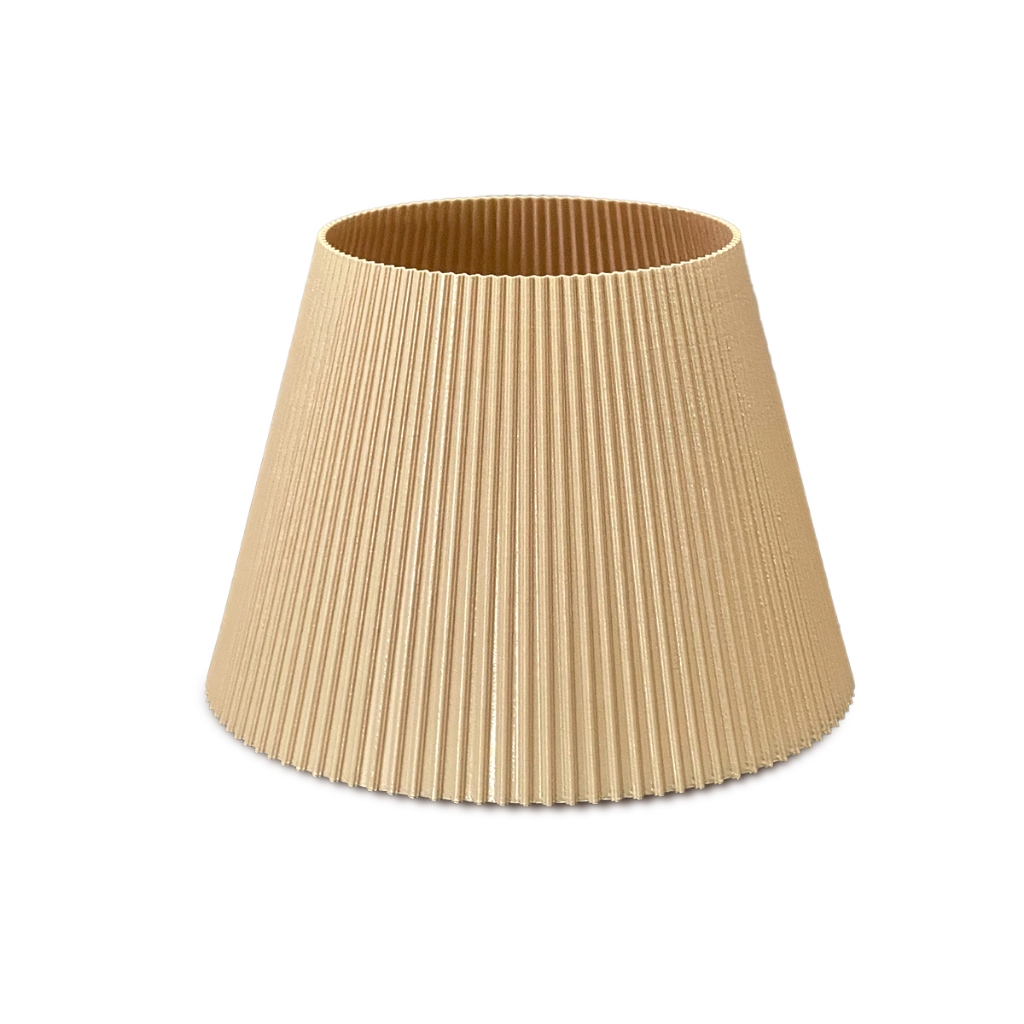 Cúpula de Abajur luminaria 13x15x21cm de tecido 3d Soquete Universal E27 Cor Azu