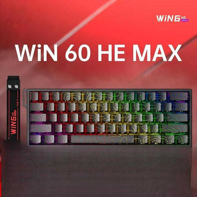 Aula Win 68HE - Rapid Trigger Switch Hall Effect Gamer Pro