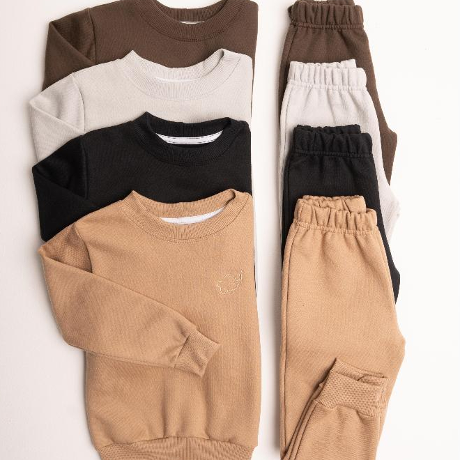 Conjunto Moletom Infantil Flanelado Quentinho Calça E Blusa De Frio Unissex Agasalho de Frio Inverno