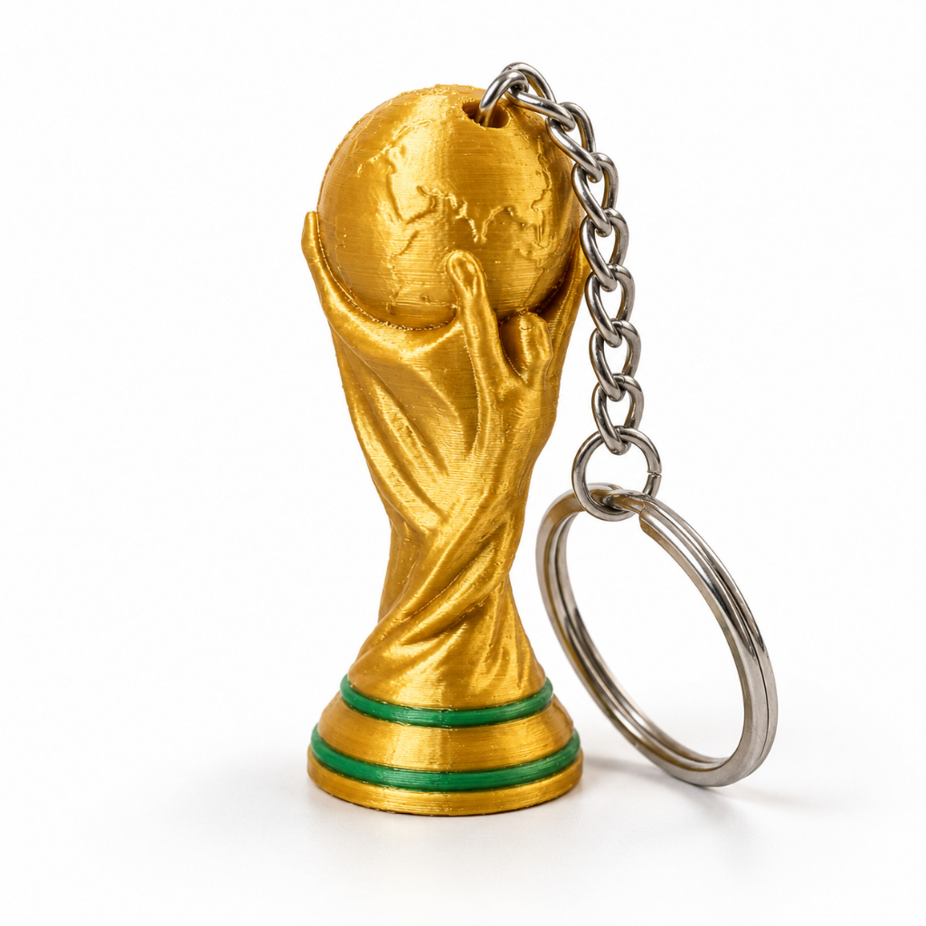 Chaveiro Troféu Copa do Mundo 2026 Futebol Lembrancinha