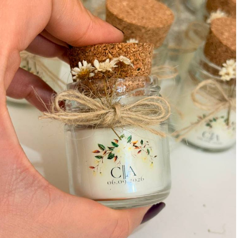 Kit  Velas Aromáticas Personalizadas 40g Lembrancinha Casamento Batizado Formatura Festa. ENVIO IMEDIATO!