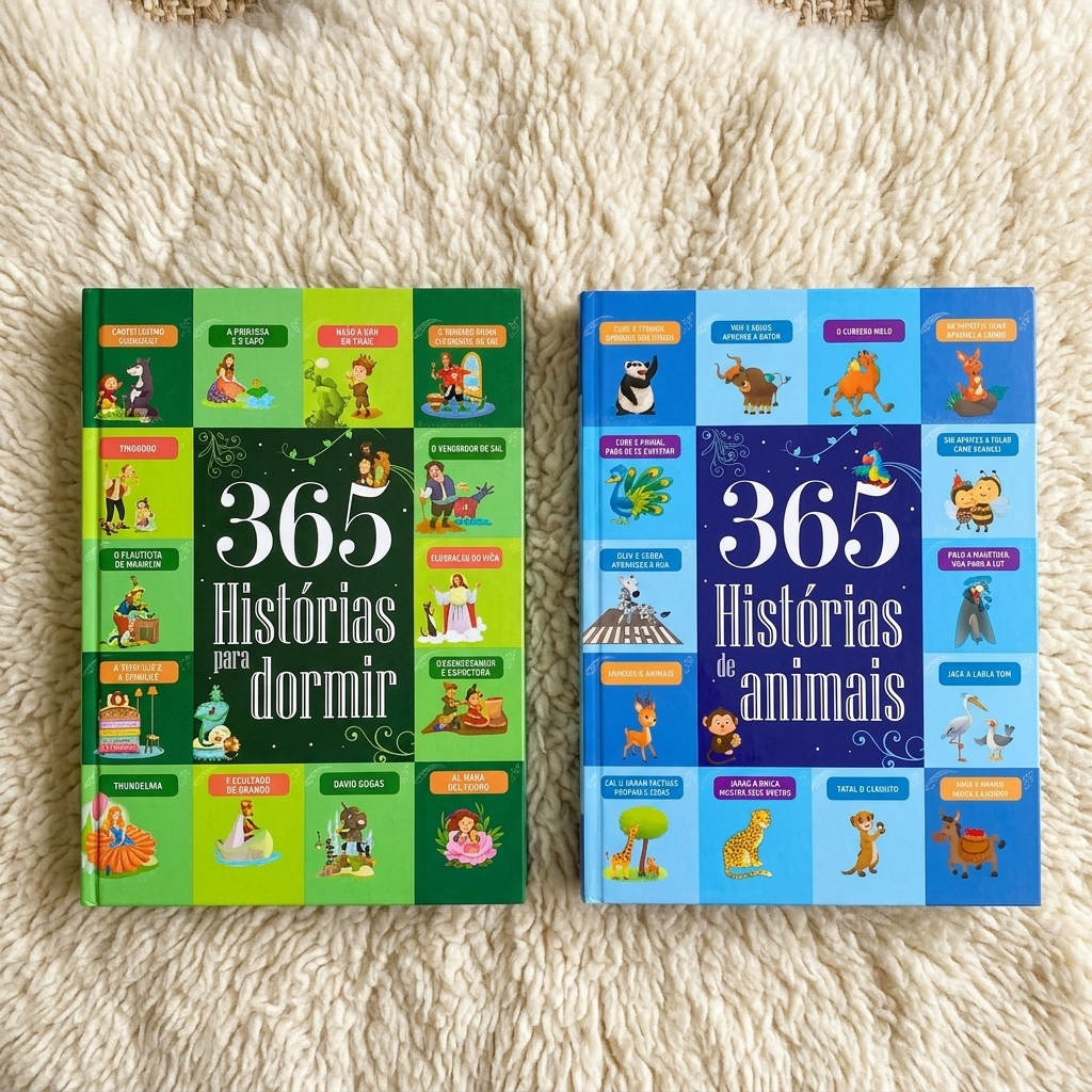 Contos infantis Histórias Para Dormir + Histórias de Animais 600 Histórias Livro Infantis Educativos