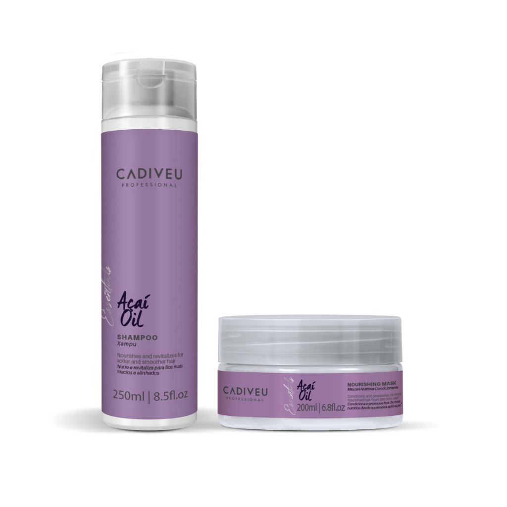 Cadiveu Professional Kit Açaí Oil Shampoo 250ml e Máscara 200ml