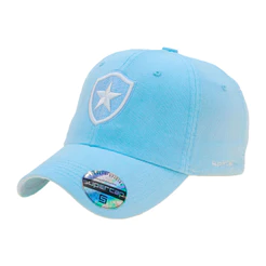 Boné Dad Hat Sem Estrutura Azul Botafogo Bordado 3D Oficial Licenciado Supercap (40403)