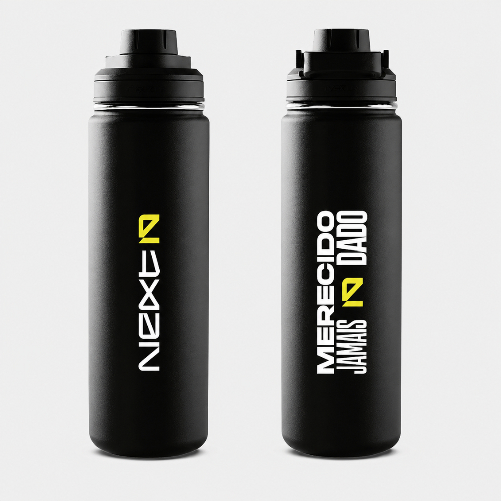 Garrafa Térmica Inox Merecido Preto 700ml Next10
