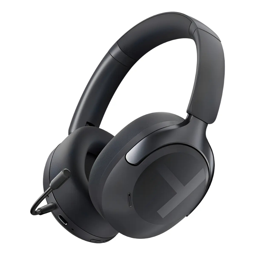 HEAD-SET S40 Anc com cancelamento de ruído de -50 db, áudio de alta resolução e codec Ldac, áudio espacial de 360°