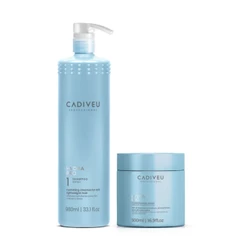 Cadiveu Professional Kit Hydra Pro Shampoo 1L e Máscara 500ml
