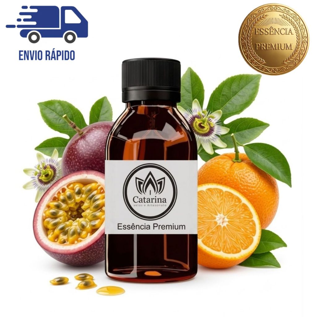 Essência Para Velas Premium Maracuja Azedo Lipossolúvel 100 ml