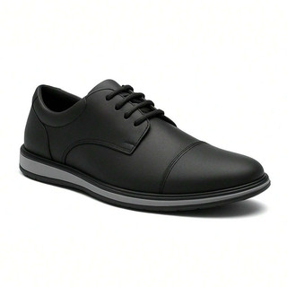 Sapato Masculino Casual Social Oxford Derby Moderno Confortável Atemporal Antiderrapante Luxuoso