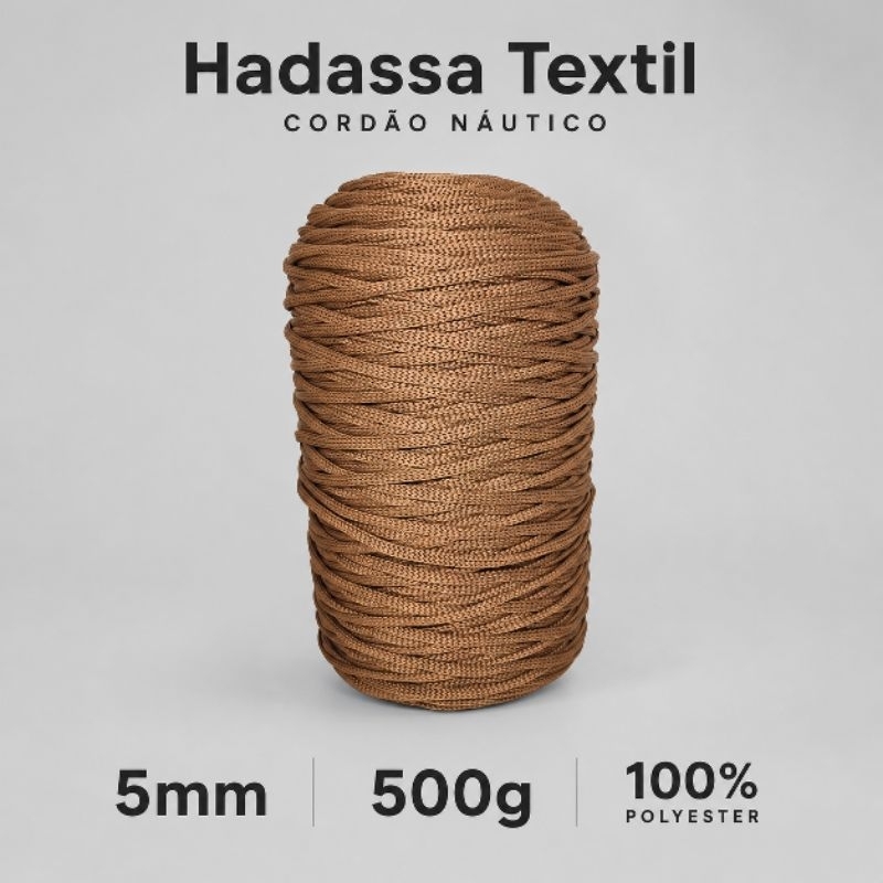 Fio Náutico 5mm 100% Poliéster 500g
