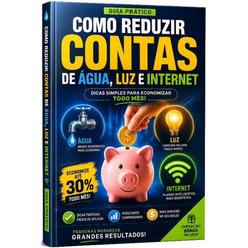 Produto digital como reduzi nas contas