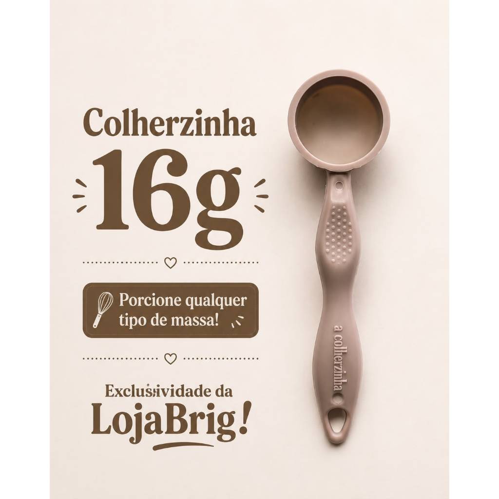 Colherzinha 16g - COLHER PORCIONADORA DE MASSAS