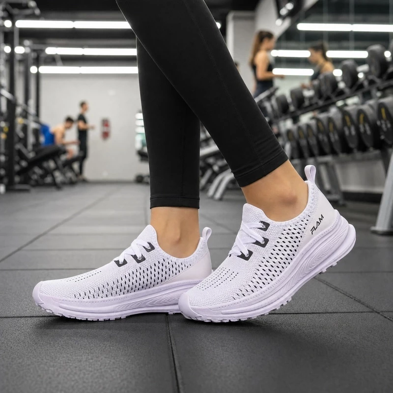 Tênis Feminino para Academia ~ Caminhada Esportivo Treino Leve e Confortável e Lazer Amanda Brazil — imagem 1