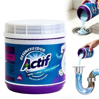 Desentupidor Ultra Potente 3 em 1 – Remove Entupimentos Difíceis, Elimina 99% das Bactérias e Acaba com Odores