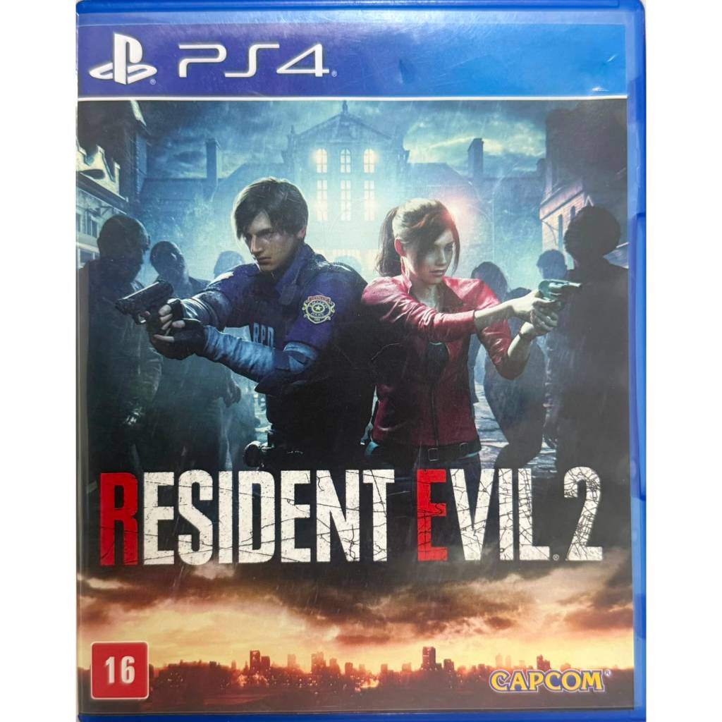 Resident Evil 2 | Mídia Física | Jogos Originais para PS4