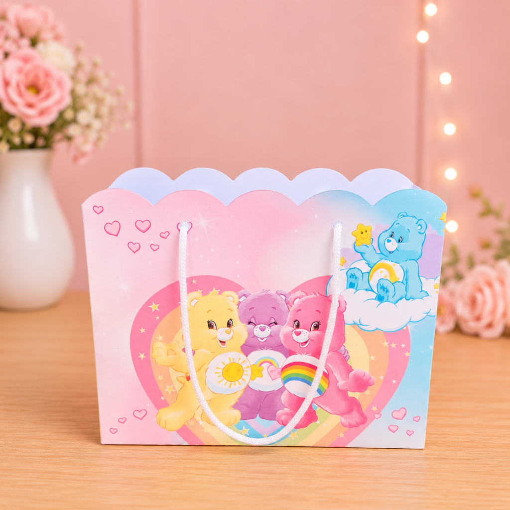 Sacolinha personalizada Ursinhos Carinhosos lembrancinha kit festa caixinhas aniversário mimos Papelaria Personalizada