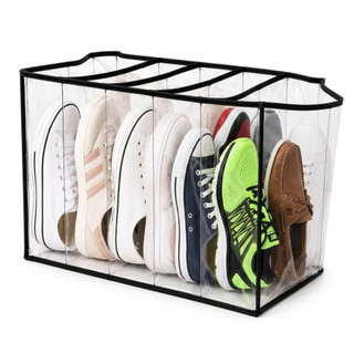 Kit 4 Colmeias Organizadoras Sapateiras Dobráveis Para Sapatos Tênis Chinelos Organizador…