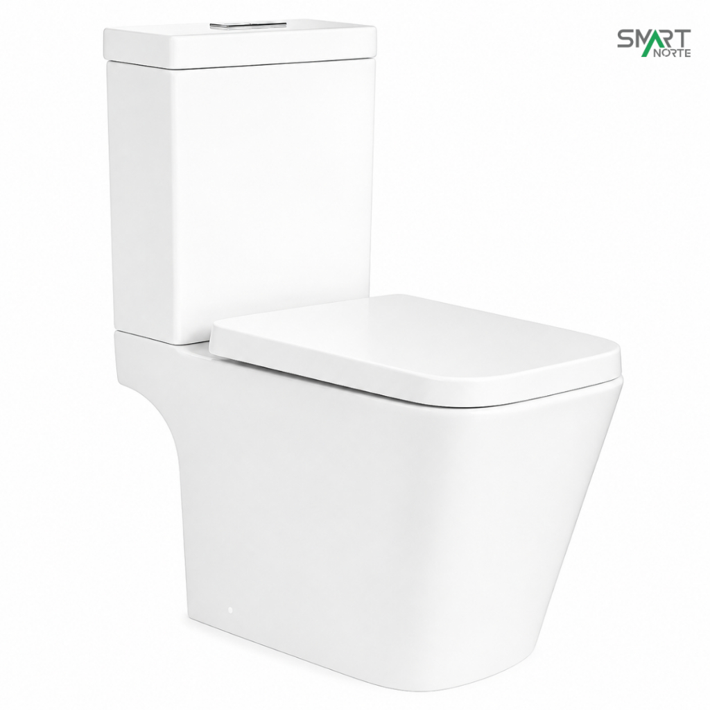 Vaso Sanitário Confort Plus com Caixa Acoplada Assento Soft Close Branco