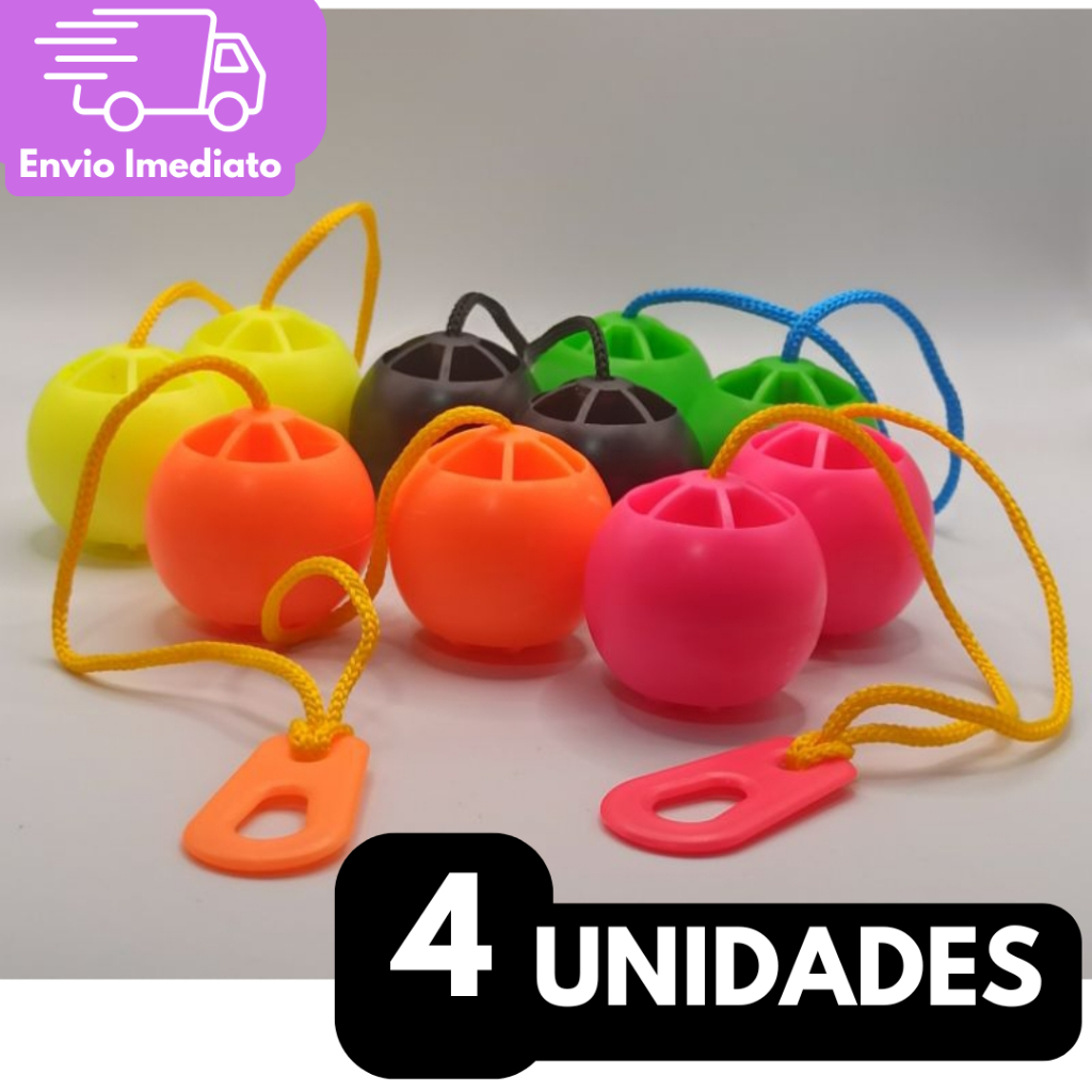 Kit 4 Batbag Bat Bat bag Bate-bate Bolimbolacho Cores Sortidas