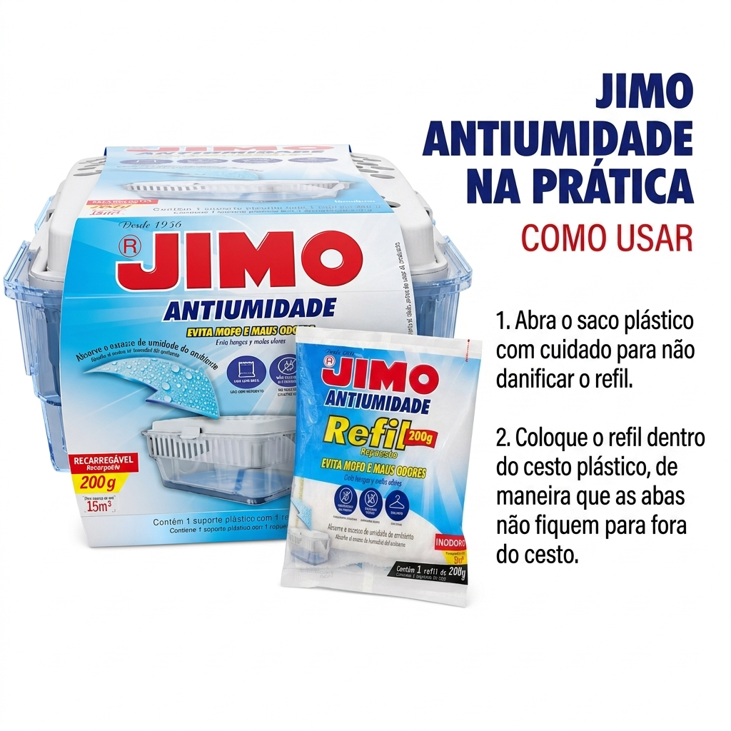 Jimo Desumidificador Antiumidade 1un 200g Portátil Armário Guarda Roupa Gaveta Roupas Sapatos Bolsas Contra Mofo — imagem 2 de 2