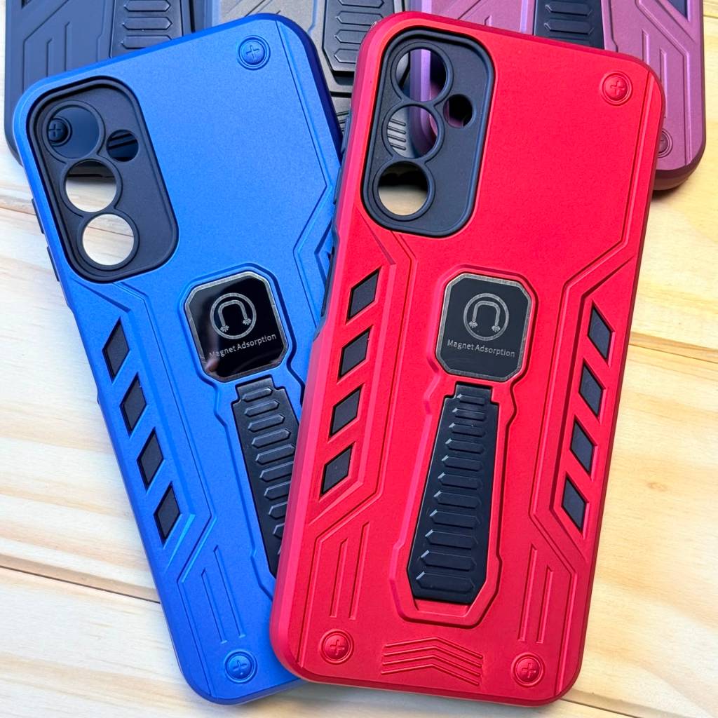Capa Capinha armadura anti impacto com suporte e magnético para Samsung Galaxy A