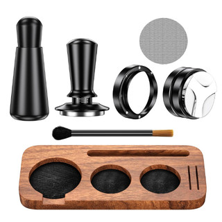 Kit de acessórios de café expresso, kit de ferramentas de café expresso de 54 mm | Estação de adulteração de café expres