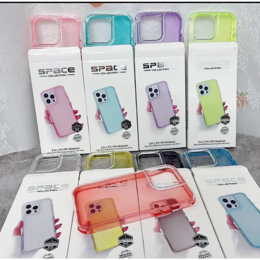 Capa Space 3ª Geração Anti-Choque Cor Doce Samsung A54 A55 A56 A35 A36 A23 A25 A26 A13 A14 A15 A17 A05 A05s A06 A07