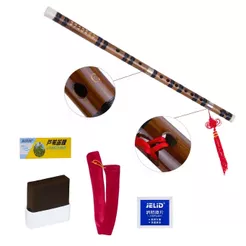 Flauta Profissional de Bambu para Sopros de Alta Qualidade - Flauta Chinesa dizi Transversal - Instrumentos Musicais