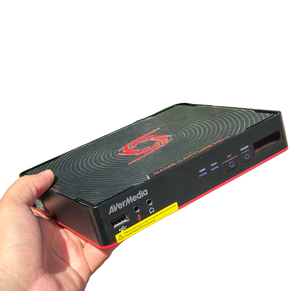 Placa de captura HDMI 1080p e vídeo componente - AVerMedia Game Capture HD II C2