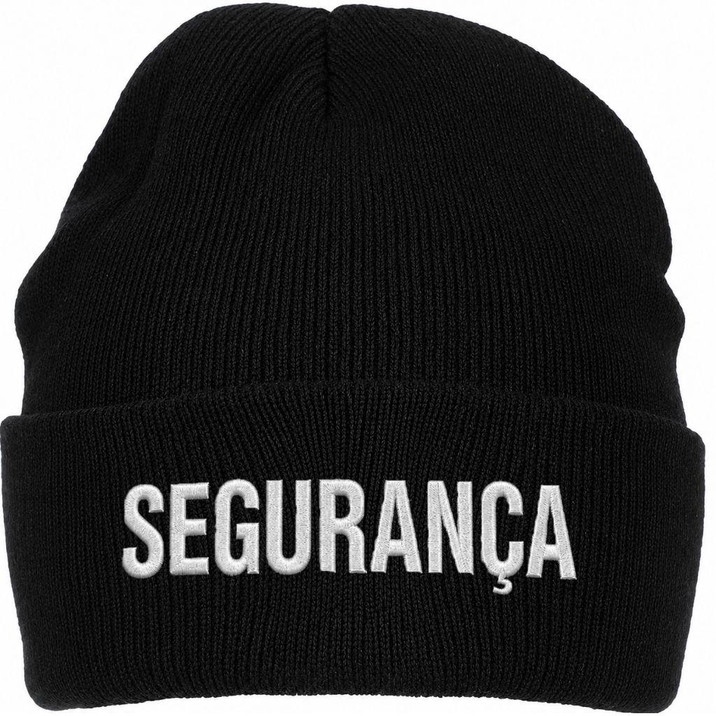 Touca Gorro Segurança Unissex Bordado Frio Inverno