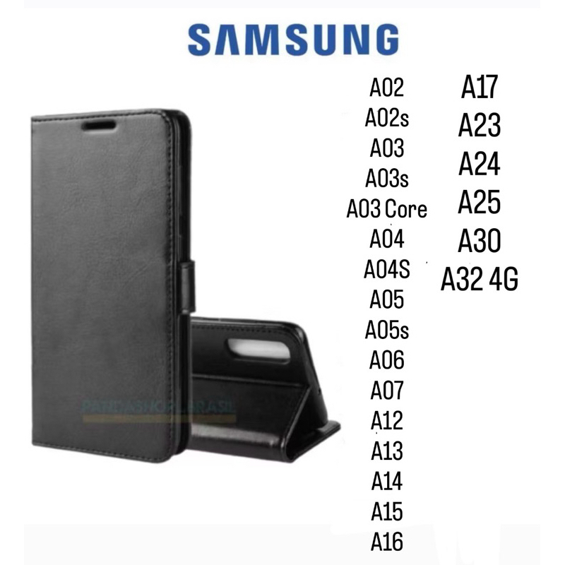 Capa Flip Carteira Para Samsung A02 A03 A04 A05 A06 A07 A12 A13 A14 A15 A16 A17 A23 A24 A25 A26 A30 A324G