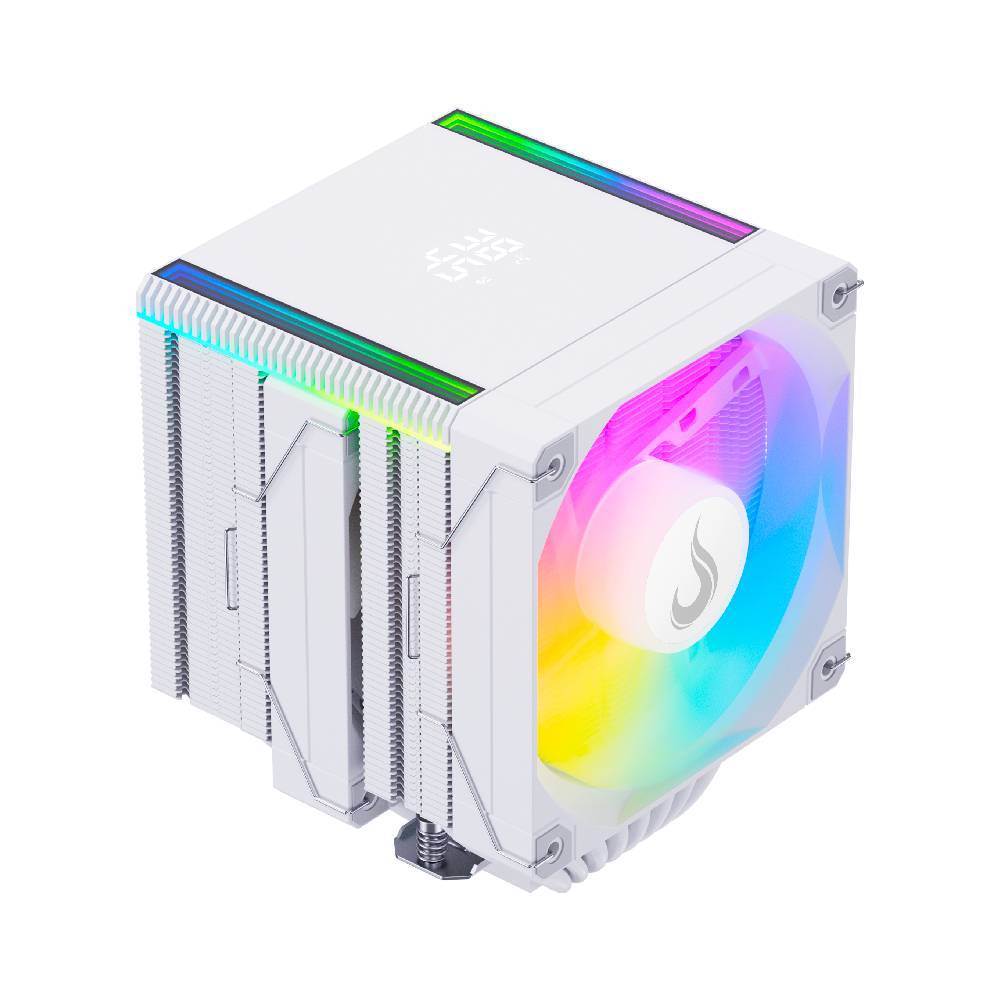 Cooler para Processador Rise Mode Temp 8 White ARGB AMD Intel 120mm Branco RM-ACT8-ARGB-W