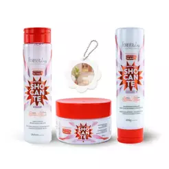 Kit Shampoo, Condicionador e Máscara Hidratação SHÔcante Forever Liss + BRINDE